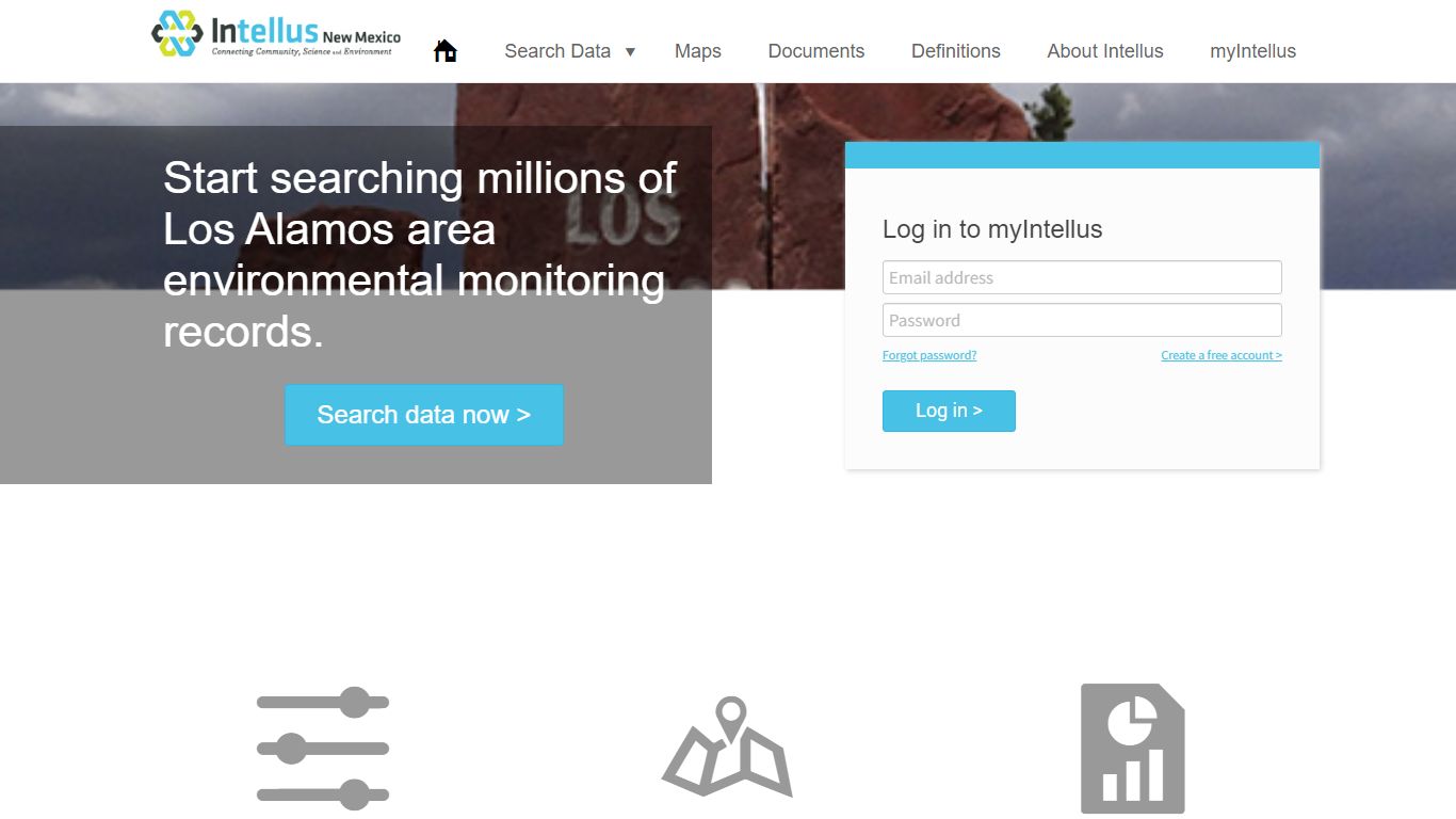 Intellus New Mexico - Los Alamos Area Environmental Data